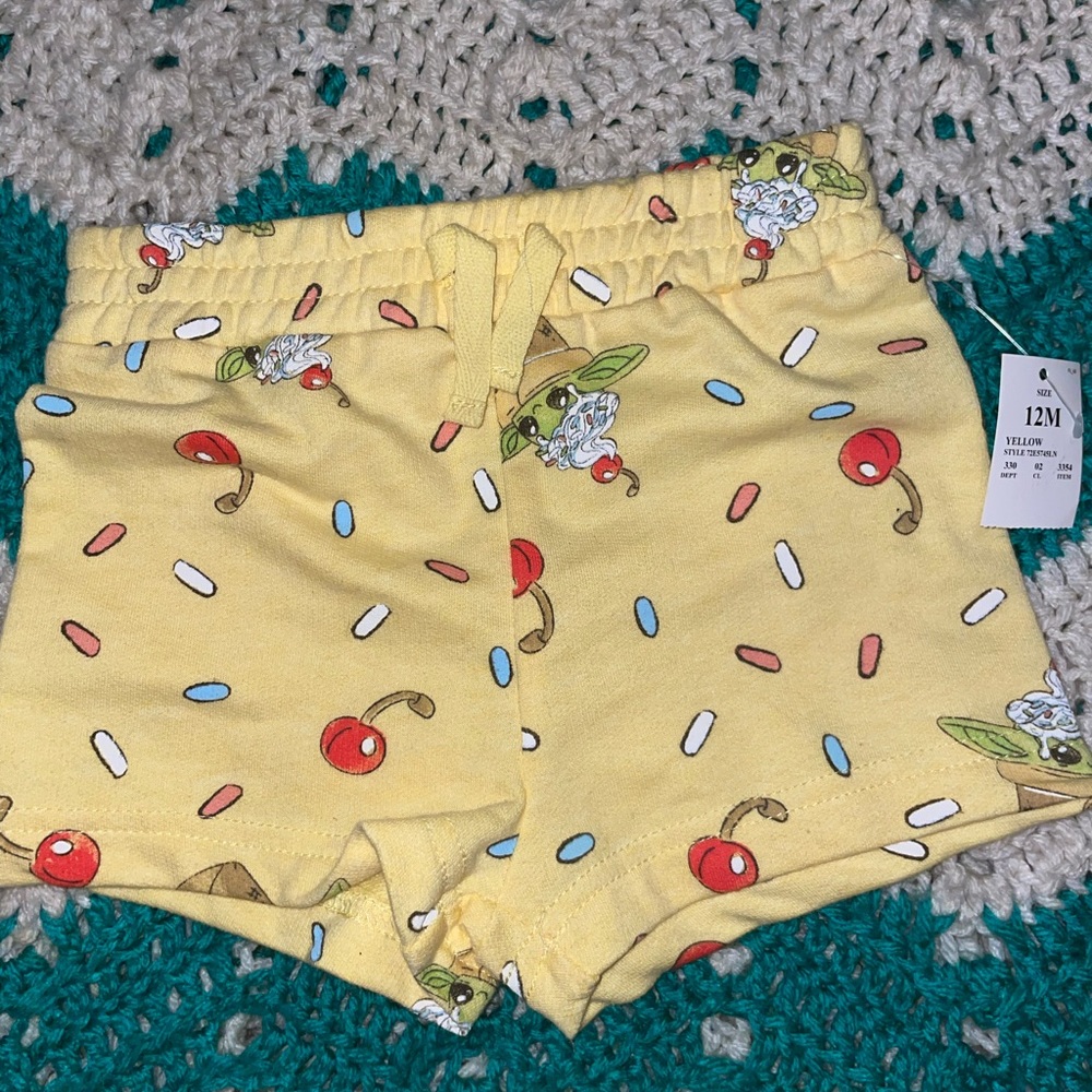 10 pc. 6-9 month boy gender neutral bundle baby clothes lot camp fox bunny yoda